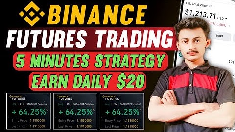 Binance Futures Trading Strategy Earn Daily $20 | Future Trading on Binance | Binance Trading