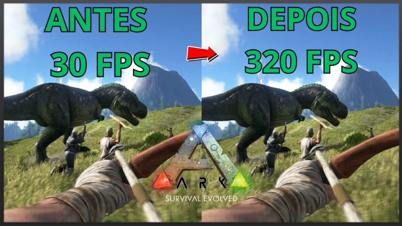 ARK Survival Evolved - Melhor Otimização - FPS Máximo/Rodar Qualquer PC ...