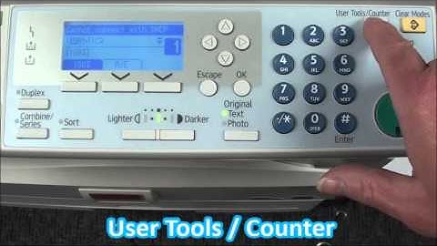 Four Line Display - Ricoh Lanier