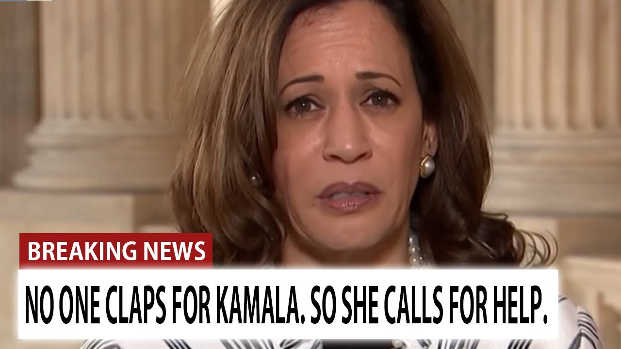 No One Is Clapping For Kamala When She Enters The Room HOW DARE THEY no-one-is-clapping-for-kamala-when-she-enters-the-room-how-dare-they