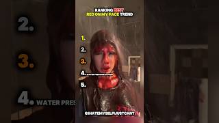 Ranking The Best Red On My Face Trend!
