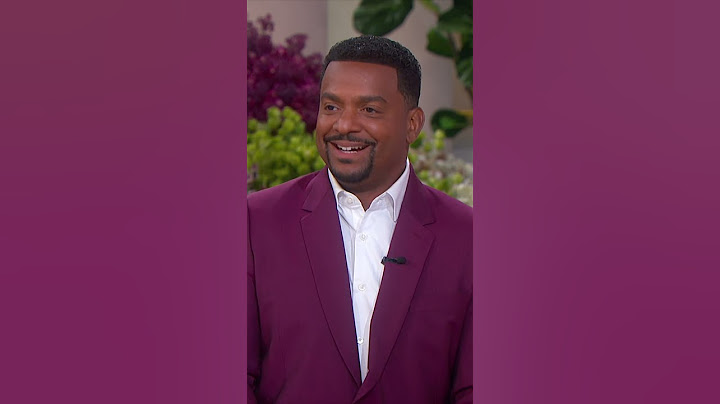 Alfonso Ribeiro Thinks Tom Jones Is Black