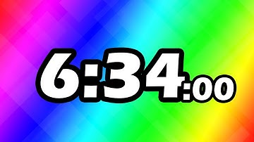 6 Minutes and 34 Second TIMER Countdown