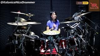 One Way Ticket | Eruption | English Songs | Full Drum Cover | by Kalonica Nicx