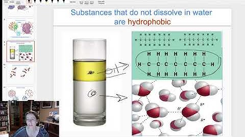 hydrophobic substances