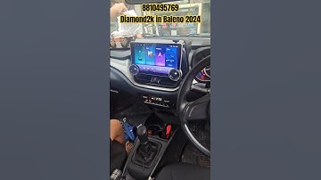 Diamond 2k Android Player in Baleno | Best Android Stereo Setup & Features