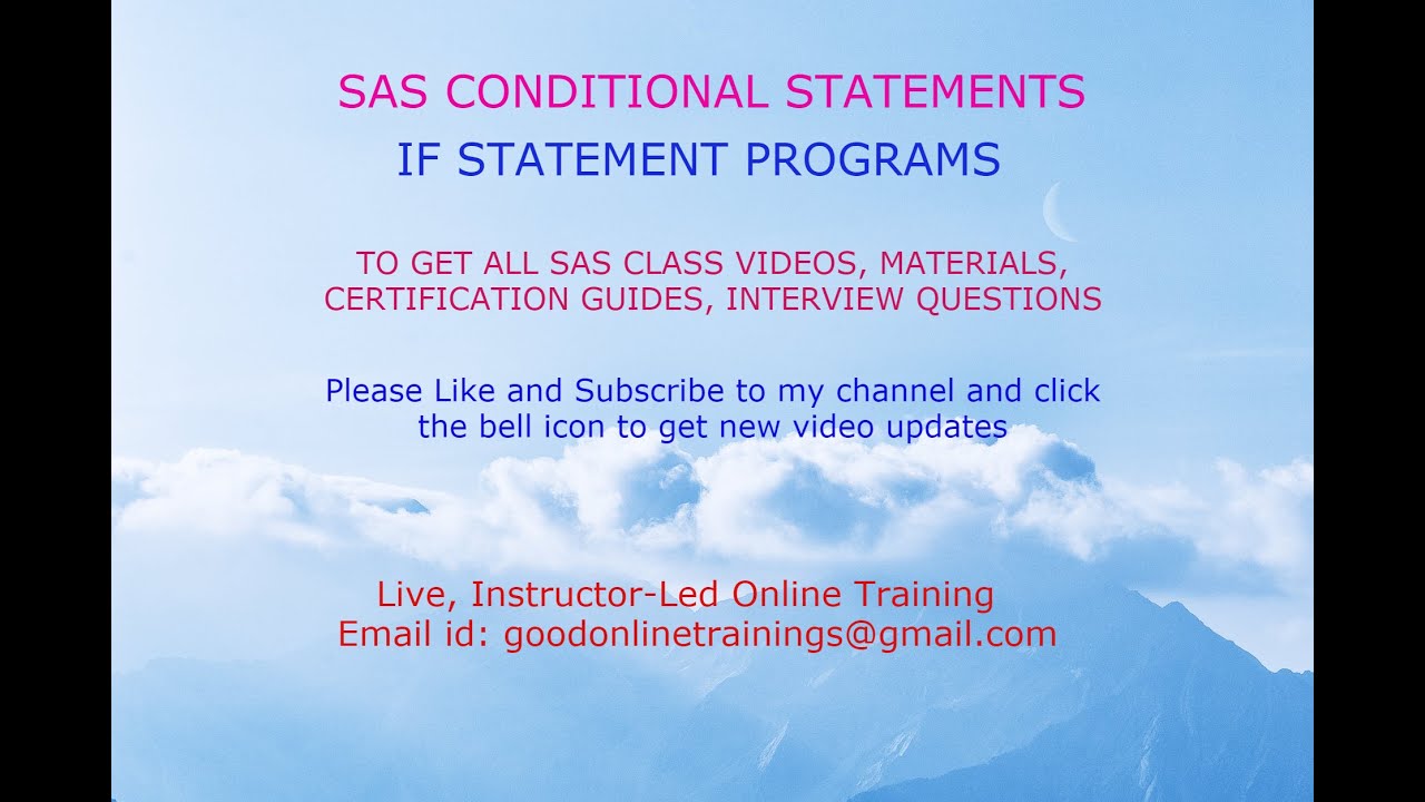 sas conditional assignment