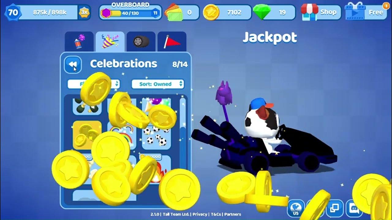 Reaching Level 70 in Smash Karts! (Galaxy Kart, Galaxy Wheels, and