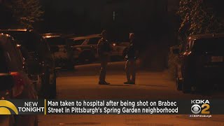 Man taken to hospital after being shot in Spring Garden