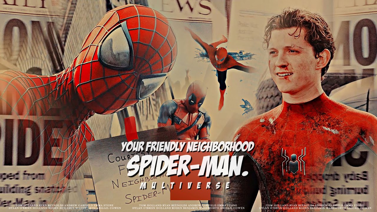 Your friendly neighborhood Spider-Man. | (Multiverse AU!crossover)