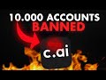 Character.AI Banned 10,000 Accounts Overnight – Update Details