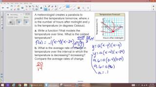2.4 modeling quadratic equations
