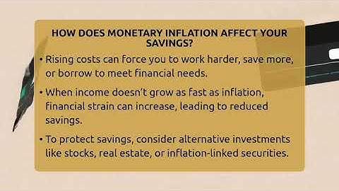 How Does Monetary Inflation Affect Your Savings? - Inflation Insight Channel