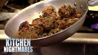 Gordon Astonished By Head Chef Who Can't Cook Meatballs | Kitchen Nightmares