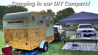 Camping in West Virgnia in our Custom Campers!