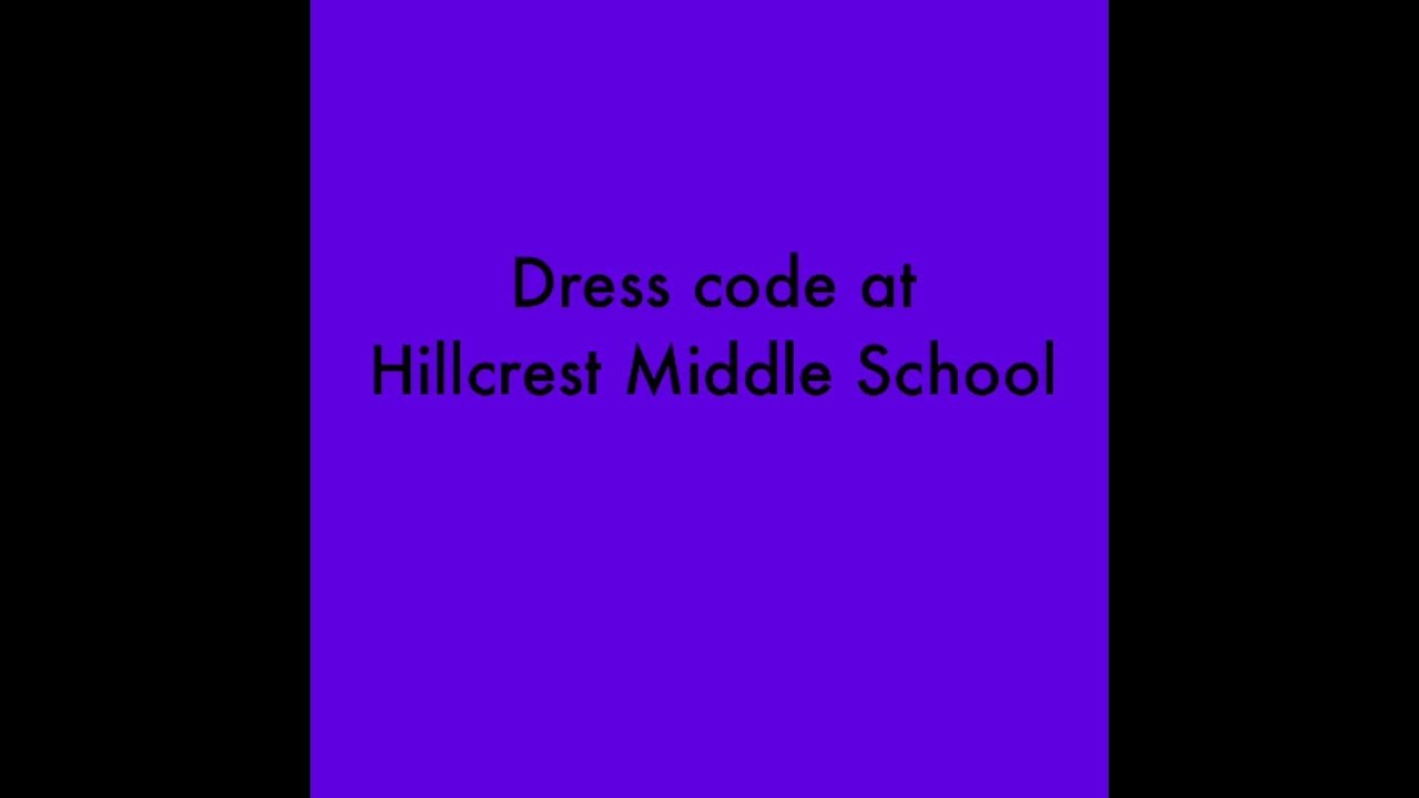 HMS Dress Code 2018 19