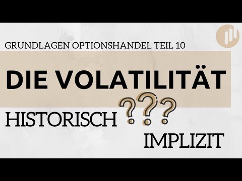 Video: Wenn die Volatilität hoch ist?