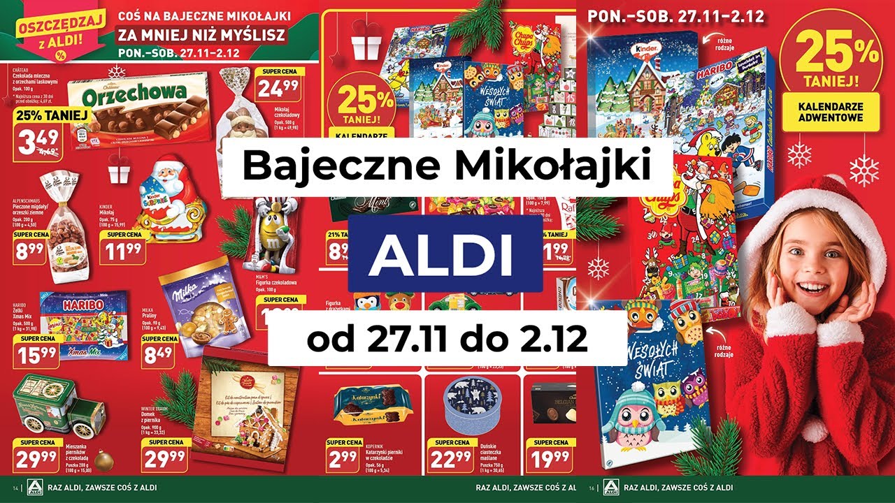 Krótkie Gazetki Na Długie Przerwy Coś na bajeczne Mikołajki za mniej niż myślisz w Aldi | Najlepsze