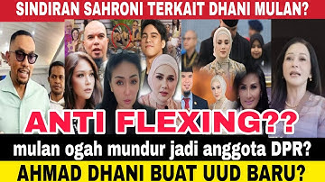 Sindiran sahroni ke ahmad dhani uud anti flexing prabowo lita gading bongkar mulan jamila bunda maia