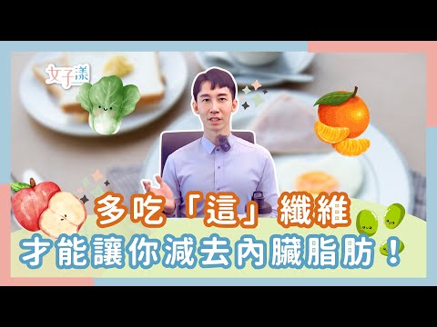 躺著都能瘦？多「吃」這種纖維，內臟脂肪默默消失 影片授權 YT @kenchyan0907