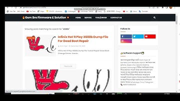 Infinix Hot 11 Play X688b Dump File For Dead Boot Repair World First