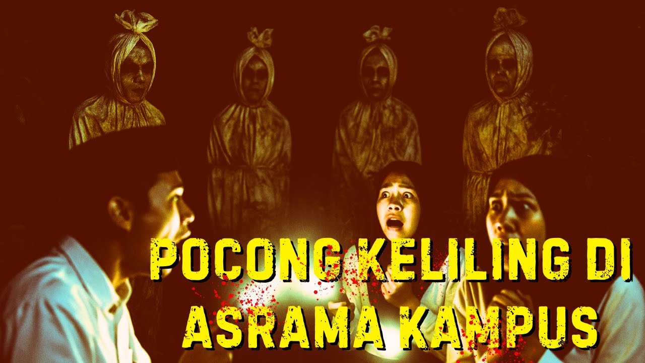 Kisah Horor : Teror Pocong Asrama Kampus, Ternyata Dia Bukan Penunggu Sebenarnya