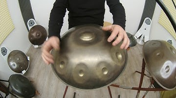Yishama Pantam 2017 - DANAYO SCALE -Video 2 Handpan HcT Review