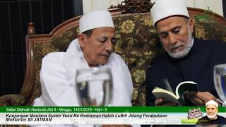 Kunjungan Maulana Syekh Yusri Ke Kediaman Habib Luthfi Jelang Muktamar XII JATMAN