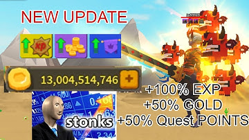 This NEW Giant Simulator Update IS INSANE! STONKS! Giant simulator Roblox