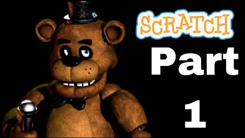 How to make a FNAF game in Scratch Part 1: Title Screen