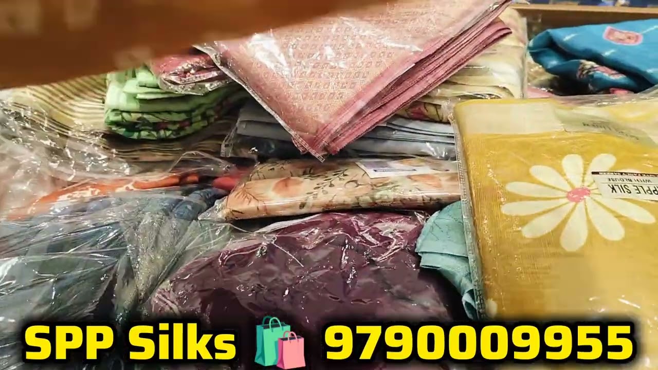 ‼️Spp silks oppanakaara street Coimbatore 😍 Ramzan special sarees collection 🥰