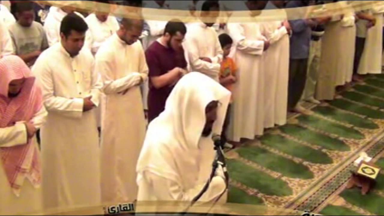 عشائية للقارئ خالد عبد الكافي في جامع فقيه 1434هـ