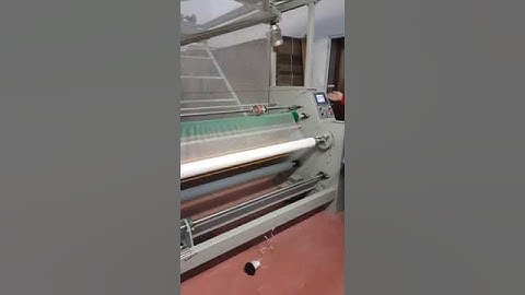 Demsan T2 B12 Fabric double folding machine with inspection