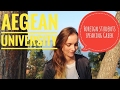 Aegean University Interview with foreign  students Πανεπιστήμιο Αιγαίου Συνέντευξη