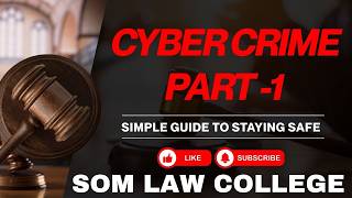 CYBER LAW PART - 1 || SOM LAW COLLEGE || BEST LAW COLLEGE PRAYAGRAJ || BALLB & LLB COURSE