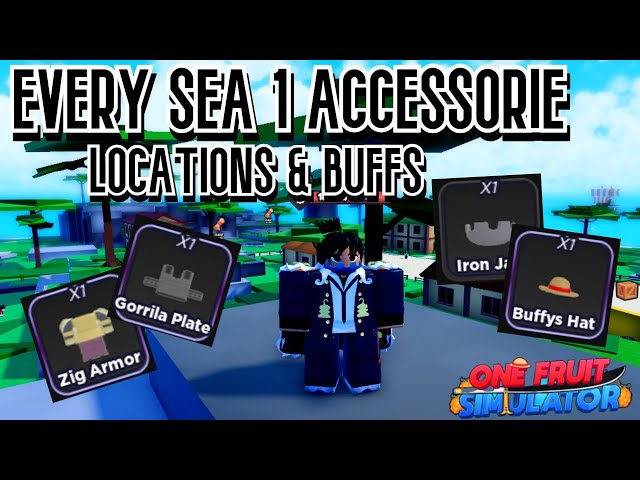 All Accessories Locations In Third Sea - Blox Fruits 