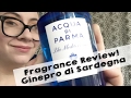 Fragrance Review :: Acqua di Parma Blu Mediterraneo Ginepro di Sardegna | FAVORITE Juniper Fragrance