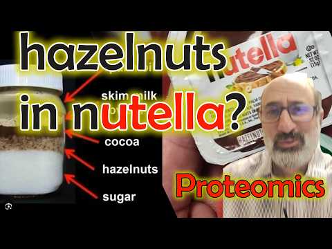 Nutella - Does it have hazelnuts by Proteomics Mass Spec Everything