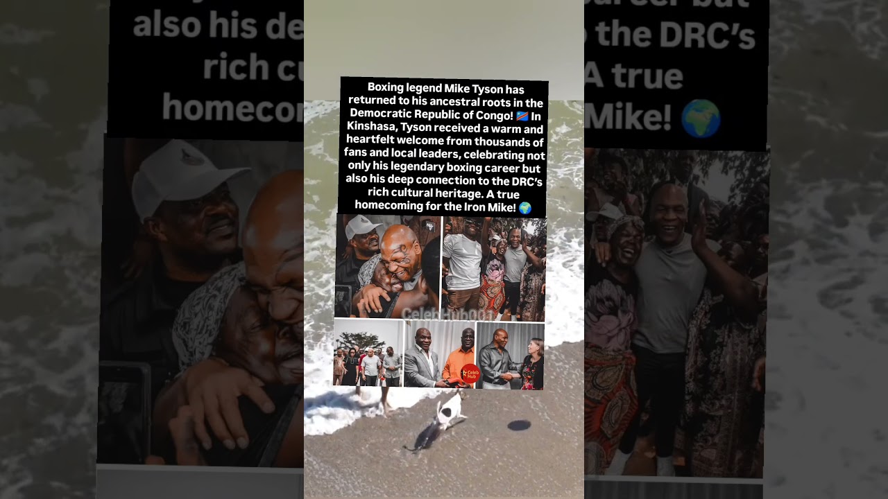 Майк Тайсон возвращается к своим корням в Демократической Республике Конго 