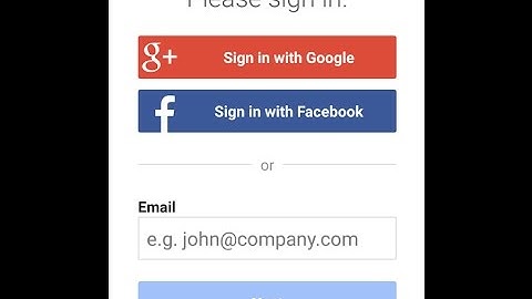 Adding Google Signin to Android app - Part 1