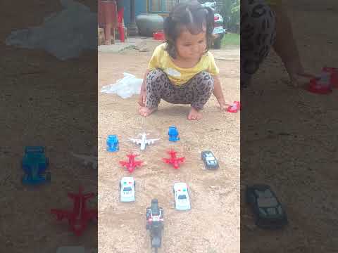 Happy playing 💓😂😍 My cute daughter