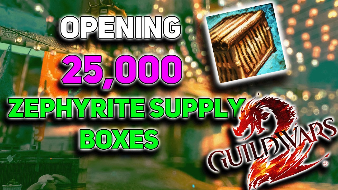 I opened 25,000 Zephyrite Supply Boxes | DATA Included