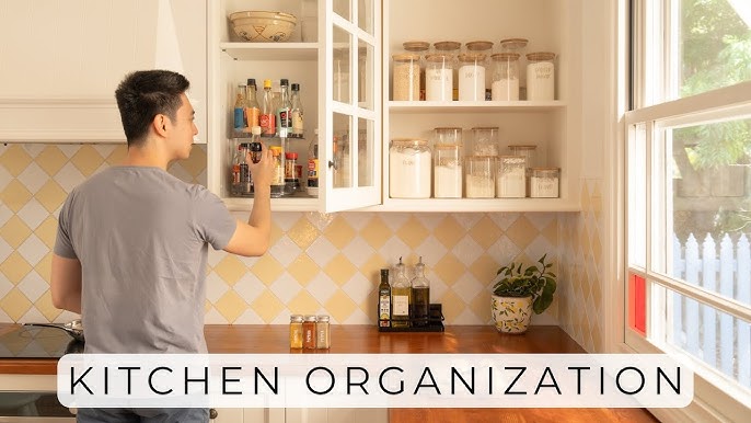 How To Organize Your Kitchen: Effortless Hacks & Tips