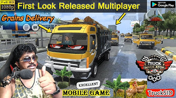 First Look Released New Update Multiplayer in Truck Simulator Indonesia Android Telugu
