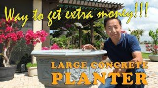 Large Concrete Planter - Way to make some extra money! by Sony Le - Home and Garden Channel 40,797 views 2 months ago 23 minutes