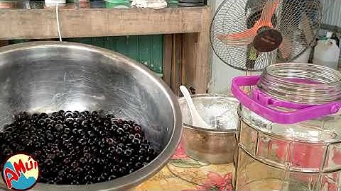 Hướng dẫn cách ngâm rượu nho rừng đơn giản nhất mà ai cũng làm được