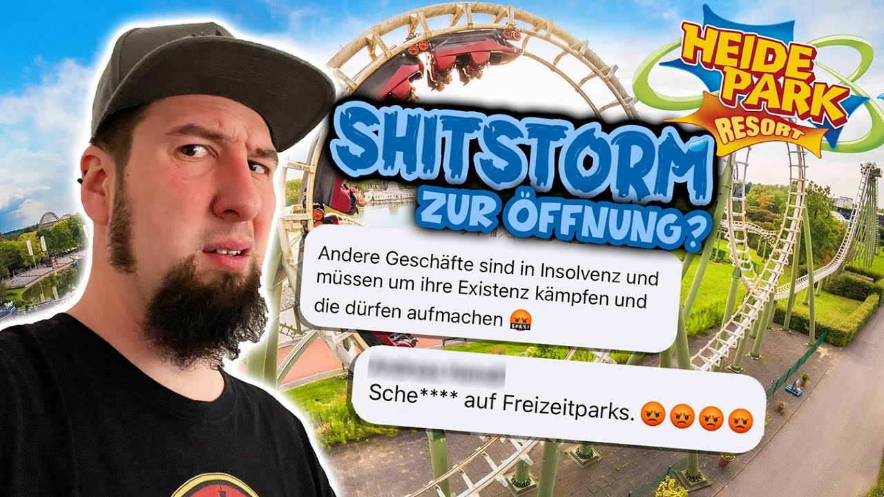 Heide Park-Öffnung 2021 - Reaktion auf negative Kommentare | Shitstorm zum Saisonstart?!