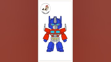 How To Draw Optimus Prime #artducation #howtodraw #optimusprime #transformers #drawing #shorts