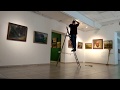 Монтаж выставки | Exhibition in progress