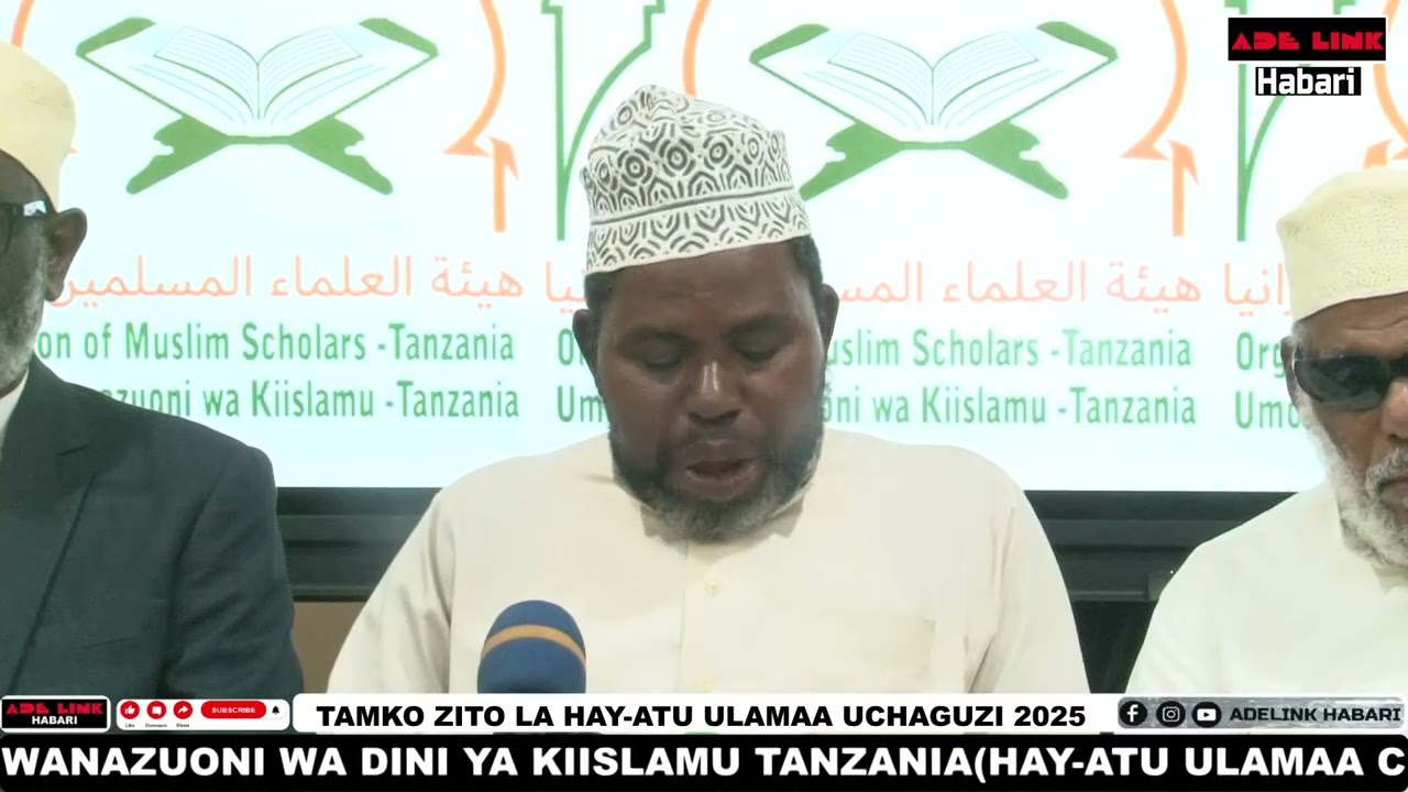 TAMKO ZITO LA UMOJA WA WANAZUONI WA KIISLAMUHAY ATU ULAMAA KUELEKEA UCHAGUZI 2025